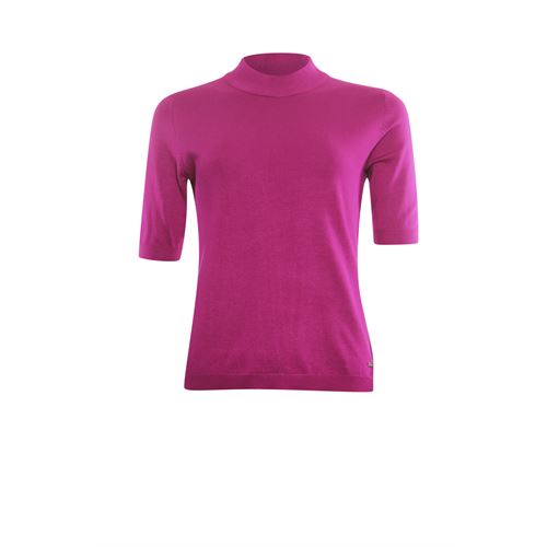 Roberto Sarto ladieswear pullovers & vests - pullover turtle short sleeves. available in size 38,42,44,46,48 (pink)