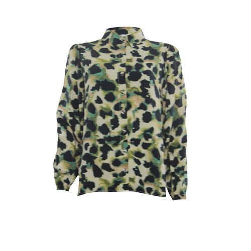Anotherwoman ladieswear blouses & tunics - blouse printed. available in size 36,44,46 (black,brown,multicolor,olive)