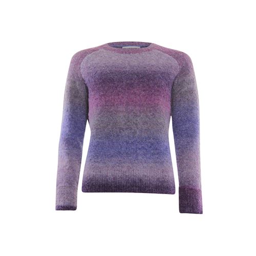 Anotherwoman ladieswear pullovers & vests - pullover o-neck. available in size 40 (multicolor,purple)