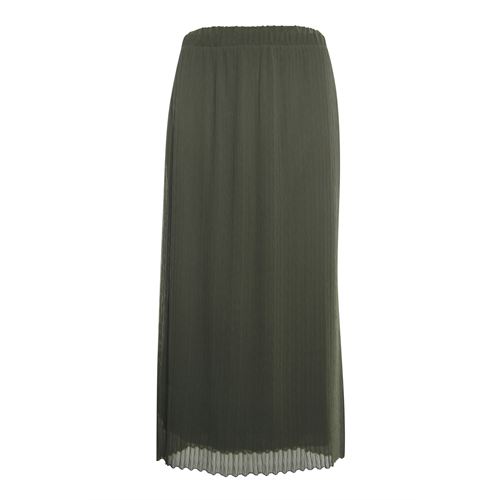 Anotherwoman ladieswear skirts - skirt pleated. available in size 46 (olive)