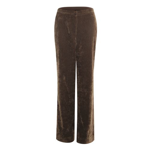 Poools dameskleding broeken - pant soft. beschikbaar in maat  (bruin)