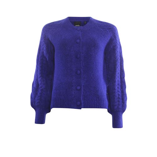 Poools dameskleding truien & vesten - vest kabel. beschikbaar in maat 40,44,46 (blauw)