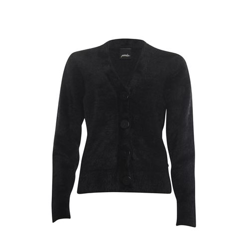 Poools dameskleding truien & vesten - vest diepe v-hals. beschikbaar in maat 40,42,44,46 (zwart)