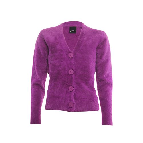 Poools ladieswear pullovers & vests - cardigan v-neck. available in size 36 (purple)