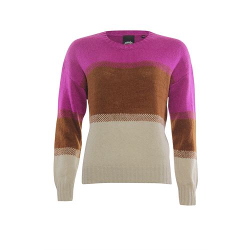 Poools dameskleding truien & vesten - trui 3 kleuren. beschikbaar in maat 36,38,40,42,44 (paars)