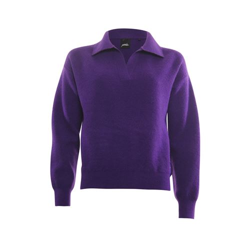 Poools ladieswear pullovers & vests - sweater collar. available in size 44 (purple)