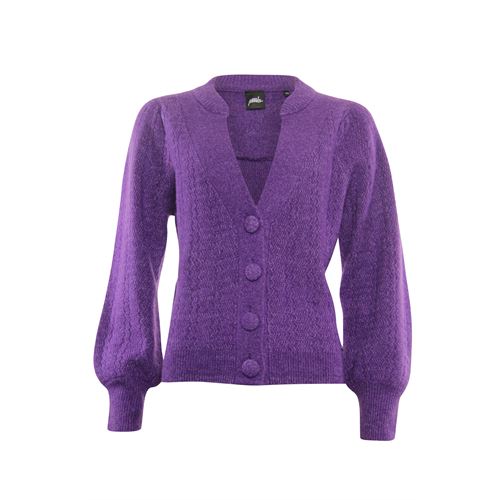 Poools ladieswear pullovers & vests - cardigan plain. available in size 36,40,42,44 (purple)