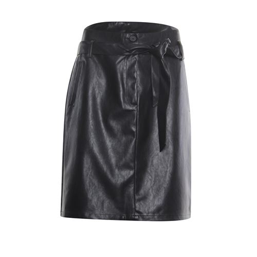 Poools dameskleding rokken - skirt high waist. beschikbaar in maat 36,38,40,42,44,46 (zwart)