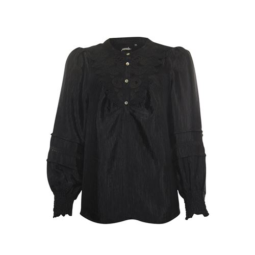 Poools ladieswear blouses & tunics - blouse lace. available in size  (black)