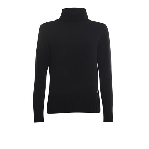 Roberto Sarto ladieswear pullovers & vests - pullover rollcollar. available in size 48 (black)