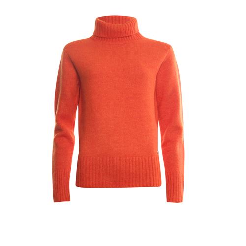Roberto Sarto ladieswear pullovers & vests - pullover rollcollar. available in size 46,48 (orange)