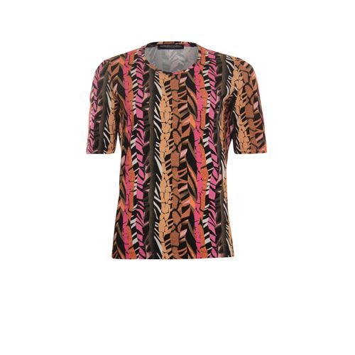 Roberto Sarto dameskleding t-shirts & tops - t-shirt ronde hals. beschikbaar in maat 38,40 (multicolor)