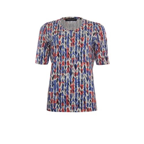 Roberto Sarto dameskleding t-shirts & tops - t-shirt ronde hals. beschikbaar in maat  (multicolor)