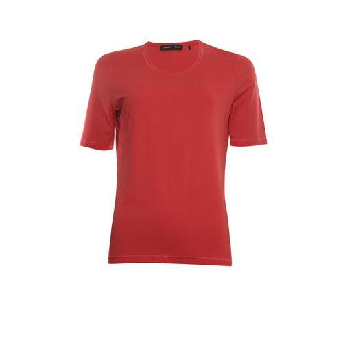 Roberto Sarto dameskleding t-shirts & tops - t-shirt ronde hals. beschikbaar in maat 38,40,42,44,46,48 (rood)