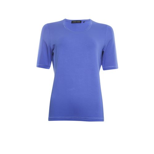 Roberto Sarto dameskleding t-shirts & tops - t-shirt ronde hals. beschikbaar in maat 38,40,42,44,46,48 (blauw)