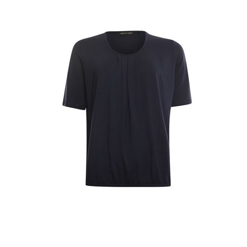 Roberto Sarto dameskleding t-shirts & tops - blouson ronde hals. mix  (blauw)