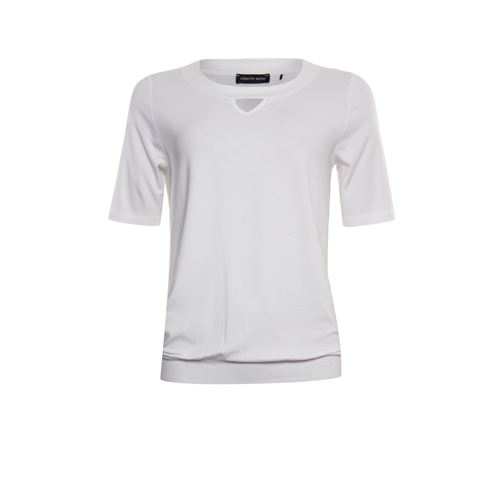 Roberto Sarto dameskleding t-shirts & tops - blouson, korte mouwen. mix 38 (wit)