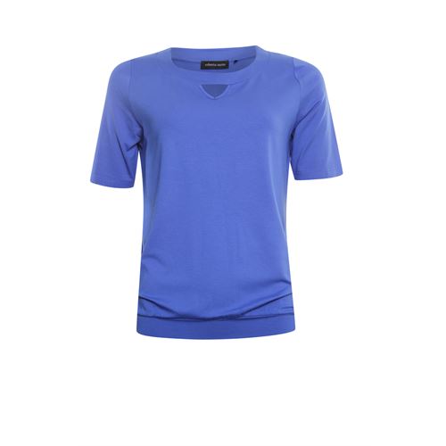 Roberto Sarto dameskleding t-shirts & tops - blouson, korte mouwen. mix  (blauw)