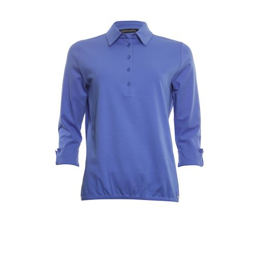Roberto Sarto dameskleding t-shirts & tops - blouson polo. beschikbaar in maat 42,44,48 (blauw)