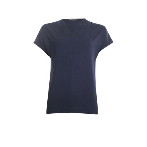 Roberto Sarto ladieswear t-shirts & tops - t-shirt v-neck. available in size 38,40,44,46,48 (blue)