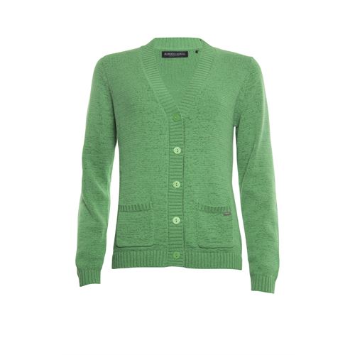 Roberto Sarto dameskleding truien & vesten - vest v-hals. beschikbaar in maat 38,40,42,44 (groen)