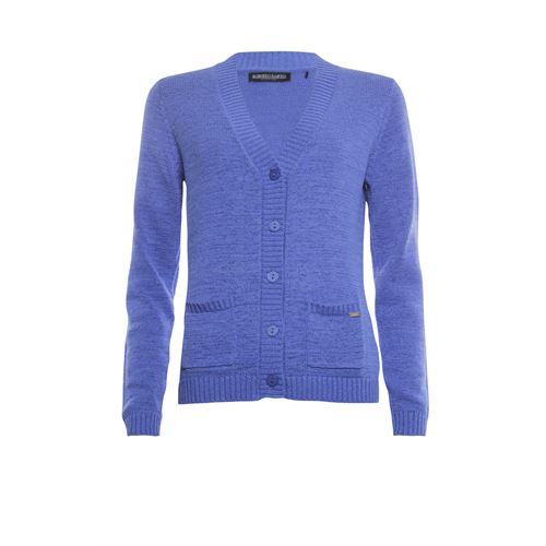 Roberto Sarto dameskleding truien & vesten - vest v-hals. beschikbaar in maat 42,44 (blauw)