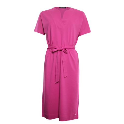 Roberto Sarto dameskleding jurken - jurk v-hals. beschikbaar in maat 38,40,42,44,46,48 (roze)