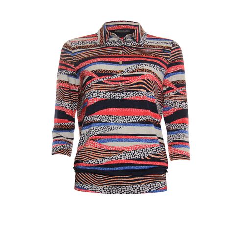 Roberto Sarto dameskleding t-shirts & tops - blouson polo. beschikbaar in maat 40,42,44,48 (multicolor)