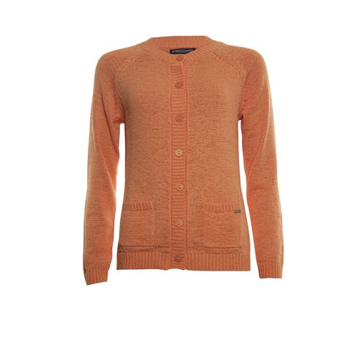 Roberto Sarto ladieswear pullovers & vests - cardigan o-neck. available in size 38,40,42,44,46,48 (orange)