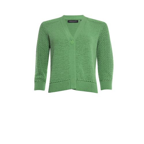 Roberto Sarto dameskleding truien & vesten - vest v-hals. mix  (groen)