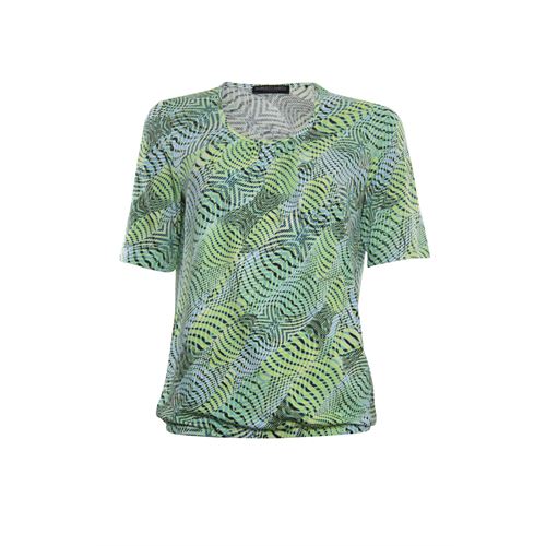Roberto Sarto dameskleding t-shirts & tops - blouson ronde hals. beschikbaar in maat 42 (multicolor)