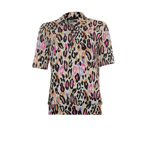 Roberto Sarto dameskleding t-shirts & tops - blouson polo. beschikbaar in maat 40,42,44,46,48 (multicolor)