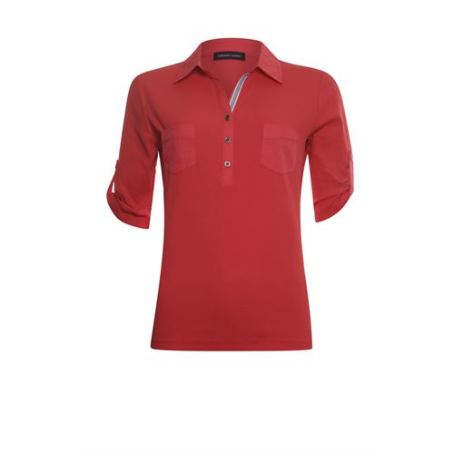 Roberto Sarto dameskleding t-shirts & tops - polo shirt. beschikbaar in maat  (rood)