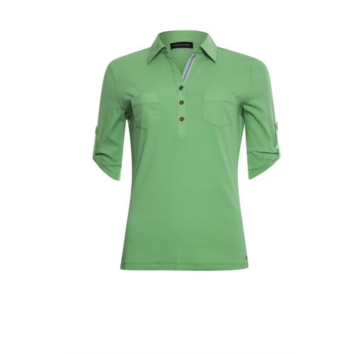 Roberto Sarto dameskleding t-shirts & tops - polo shirt. beschikbaar in maat  (groen)