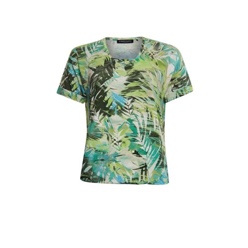 Roberto Sarto ladieswear t-shirts & tops - blouson v-neck. available in size 38,46,48 (multicolor)