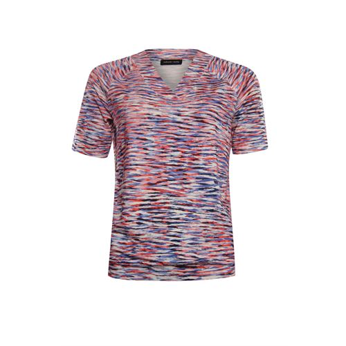 Roberto Sarto ladieswear t-shirts & tops - blouson v-neck. available in size  (multicolor)