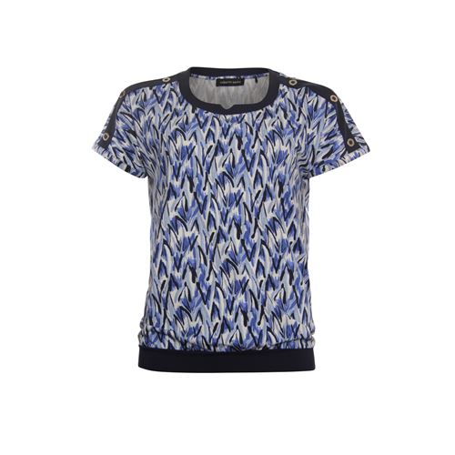 Roberto Sarto ladieswear t-shirts & tops - blouson o-neck. available in size 48 (multicolor)