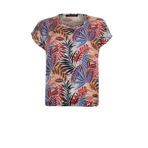 Roberto Sarto dameskleding t-shirts & tops - blouson ronde hals. beschikbaar in maat 44 (multicolor)