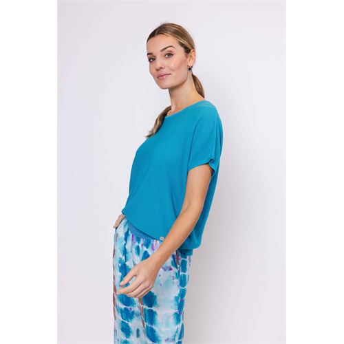 Anotherwoman ladieswear pullovers & vests - top o-neck. available in size  (blue)