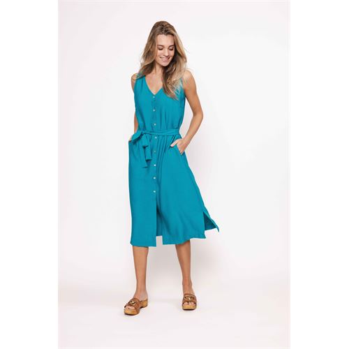 Anotherwoman ladieswear dresses - dress long sleeveless. available in size 36,38,40,42,44,46 (blue)