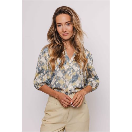 Poools dameskleding blouses & tunieken - blouse print. mix 38,40,46 (multicolor)