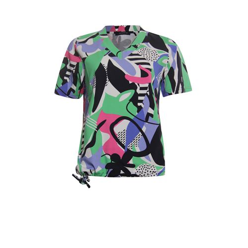 Roberto Sarto dameskleding t-shirts & tops - t-shirt v-hals. beschikbaar in maat 46 (multicolor)