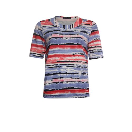 Roberto Sarto ladieswear t-shirts & tops - blouson o-neck s/s. available in size  (multicolor)