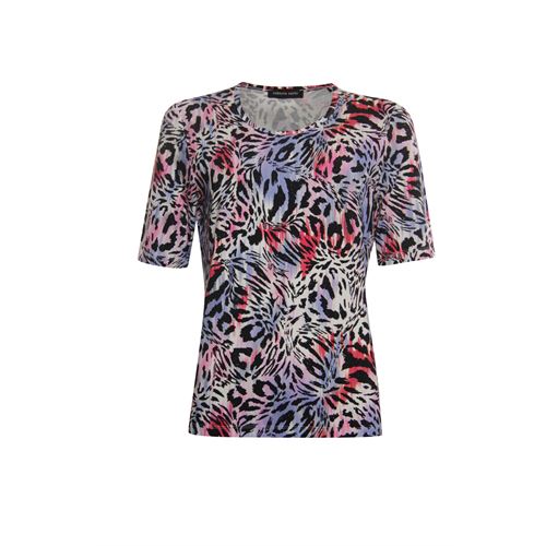 Roberto Sarto dameskleding t-shirts & tops - t-shirt o-hals k/m. beschikbaar in maat  (multicolor)