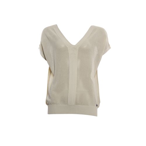 Poools ladieswear pullovers & vests - pullover mesh knit. available in size 36,38,40,42,44,46 (off-white)