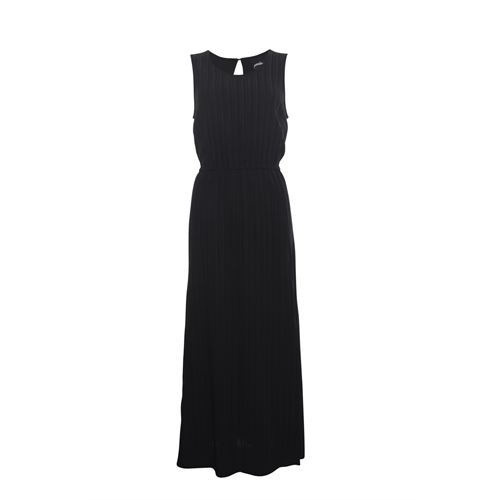 Poools dameskleding jurken - dress elastic waist. beschikbaar in maat 36,38,40,42,44,46 (zwart)