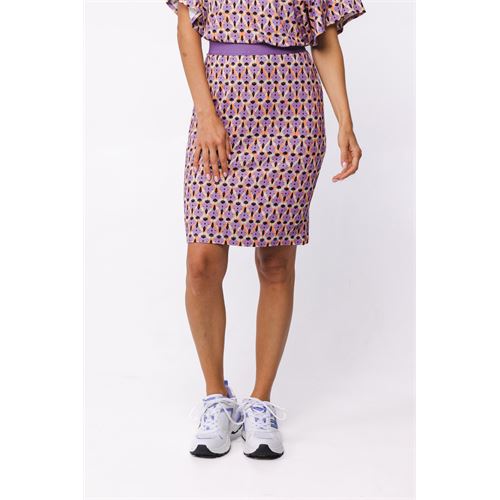 Poools dameskleding rokken - skirt printed. beschikbaar in maat 36,38,40,42,44,46 (multicolor)