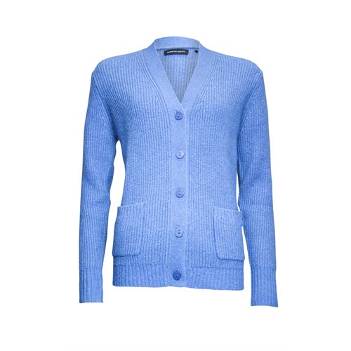 Roberto Sarto dameskleding truien & vesten - vest v-hals. mix 38,40,42,46,48 (blauw)