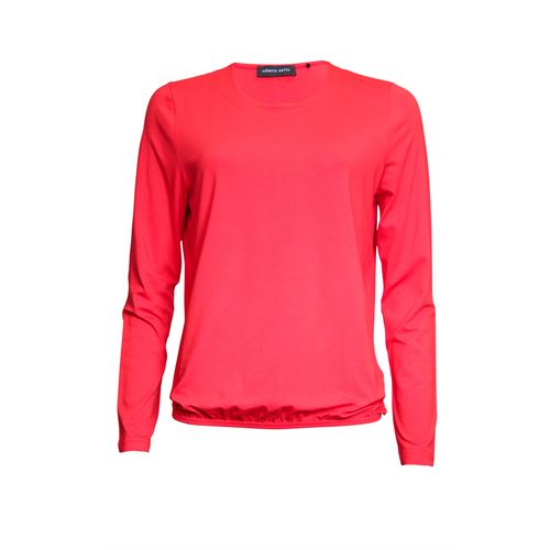 Roberto Sarto dameskleding t-shirts & tops - blouson ronde hals. beschikbaar in maat 38,40,42,44,46,48 (rood)