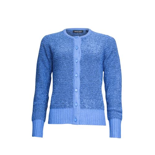 Roberto Sarto dameskleding truien & vesten - vest ronde hals. mix 38,42 (blauw)